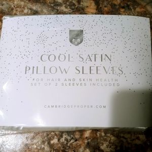 Cool Satin pillow sleeves